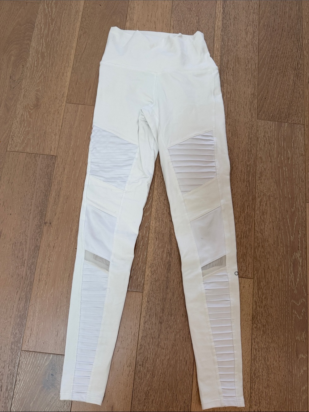 Alo Yoga Moto Leggings White XS